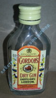 минибутылка на 0,05л пустая Gordons Gin